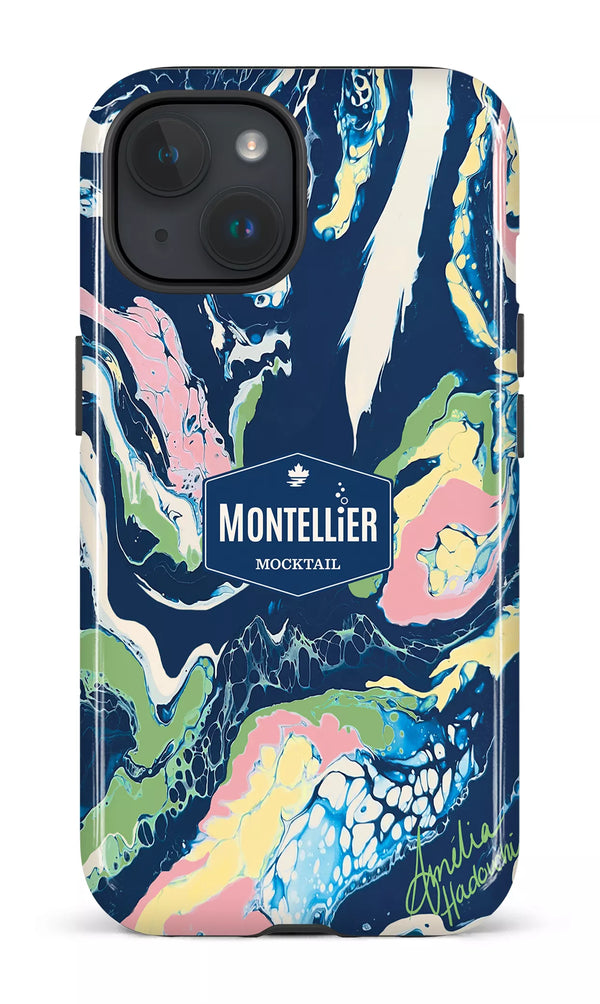 iPhone 15 Tough (Gloss) Montellier Mocktail x Amélia Hadouchi -