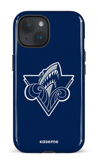 iPhone 15 Tough (Gloss) Océanic Bleu -