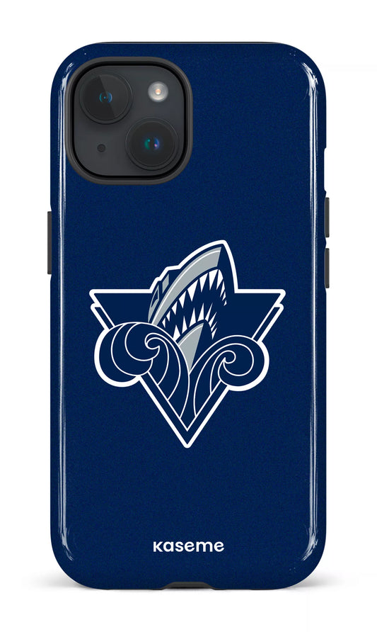 iPhone 15 Tough (Gloss) Océanic Bleu -