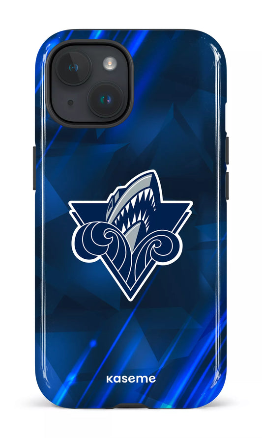 iPhone 15 Tough (Gloss) Océanic Électrique -