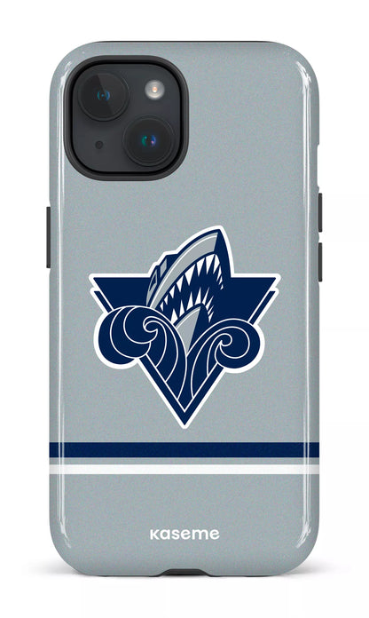 iPhone 15 Tough (Gloss) Océanic Gris -