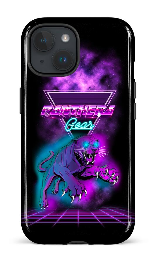 iPhone 15 Tough (Gloss) Panthera 80's Noir -