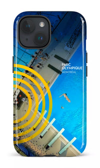 iPhone 15 Tough (Gloss) Parc Olympique - Lieu Plongeon -