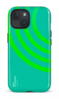 iPhone 15 Tough (Gloss) Parc Olympique - Logo Vert -