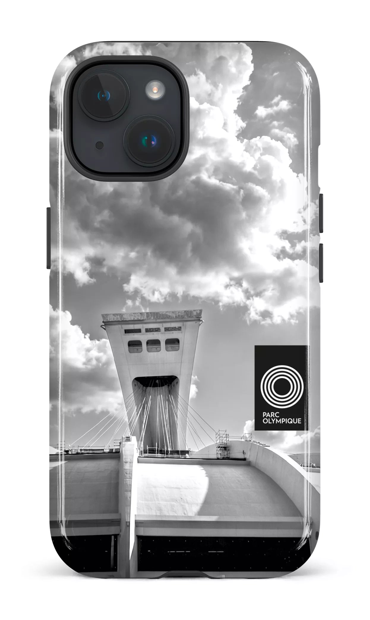 iPhone 15 Tough (Gloss) Parc Olympique - Photo Stade -