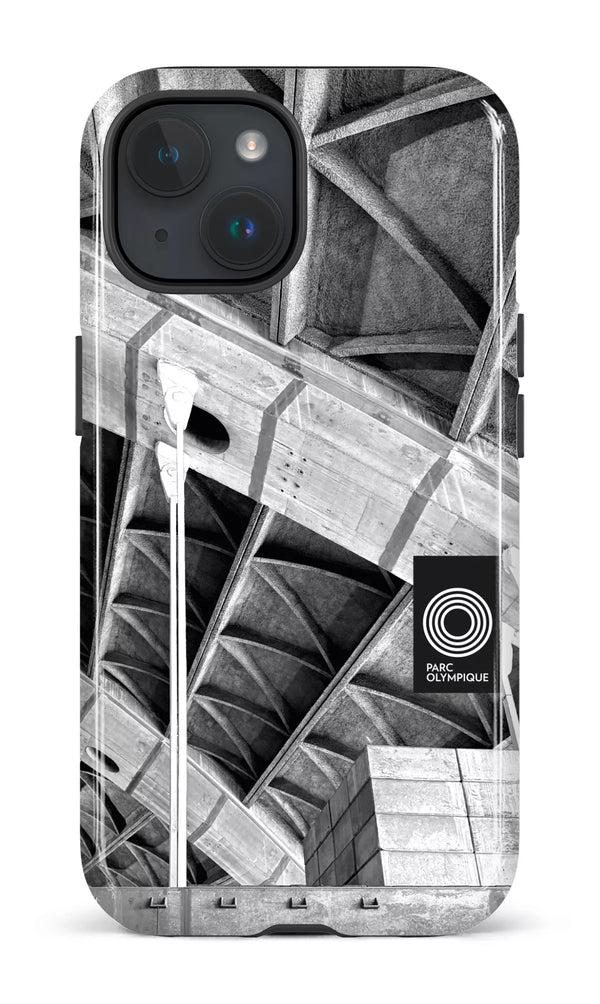 iPhone 15 Tough (Gloss) Parc Olympique - Photo Structure -