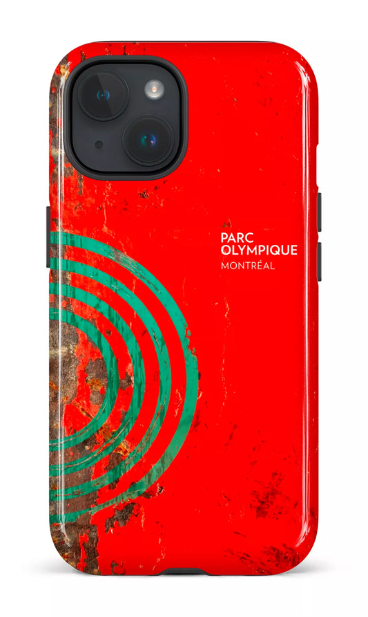 iPhone 15 Tough (Gloss) Parc Olympique - Texture Rampe -