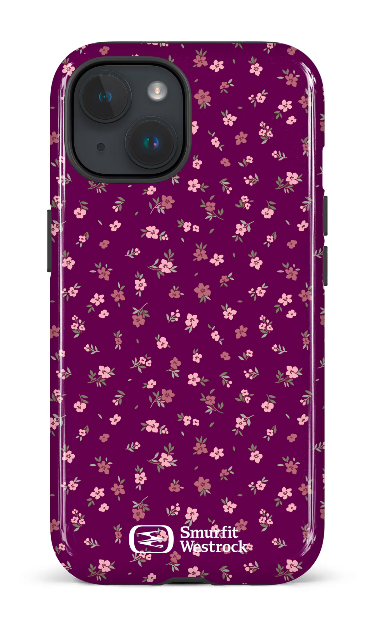 iPhone 15 Tough (Gloss) Porcelain Blossom Westrock -