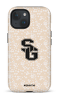 iPhone 15 Tough (Gloss) Posy Beige x Dragons -