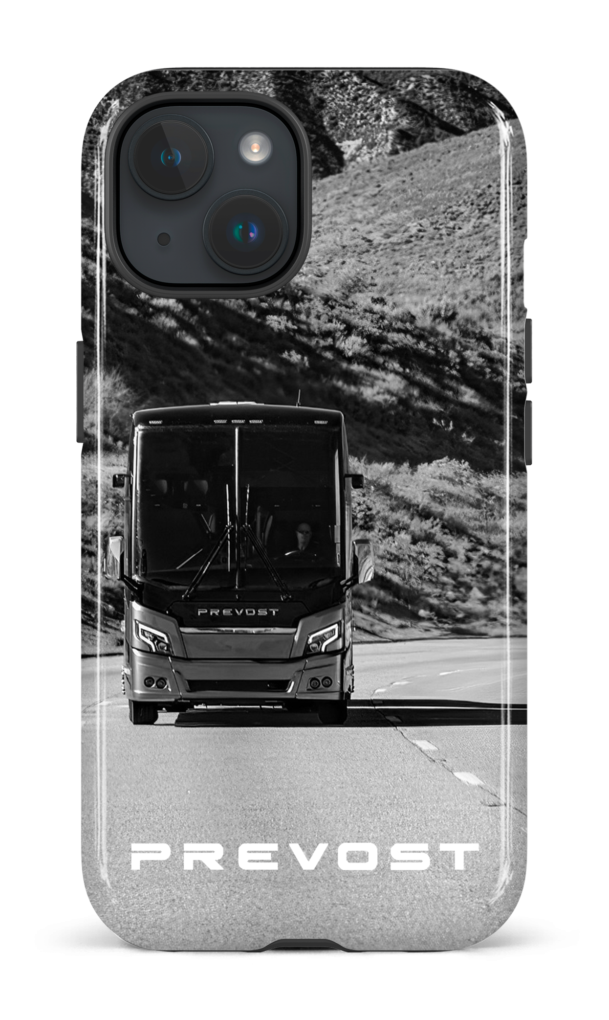 iPhone 15 Tough (Gloss) Prevost N&B -