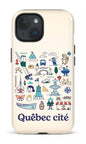 iPhone 15 Tough (Gloss) Québec illustré -