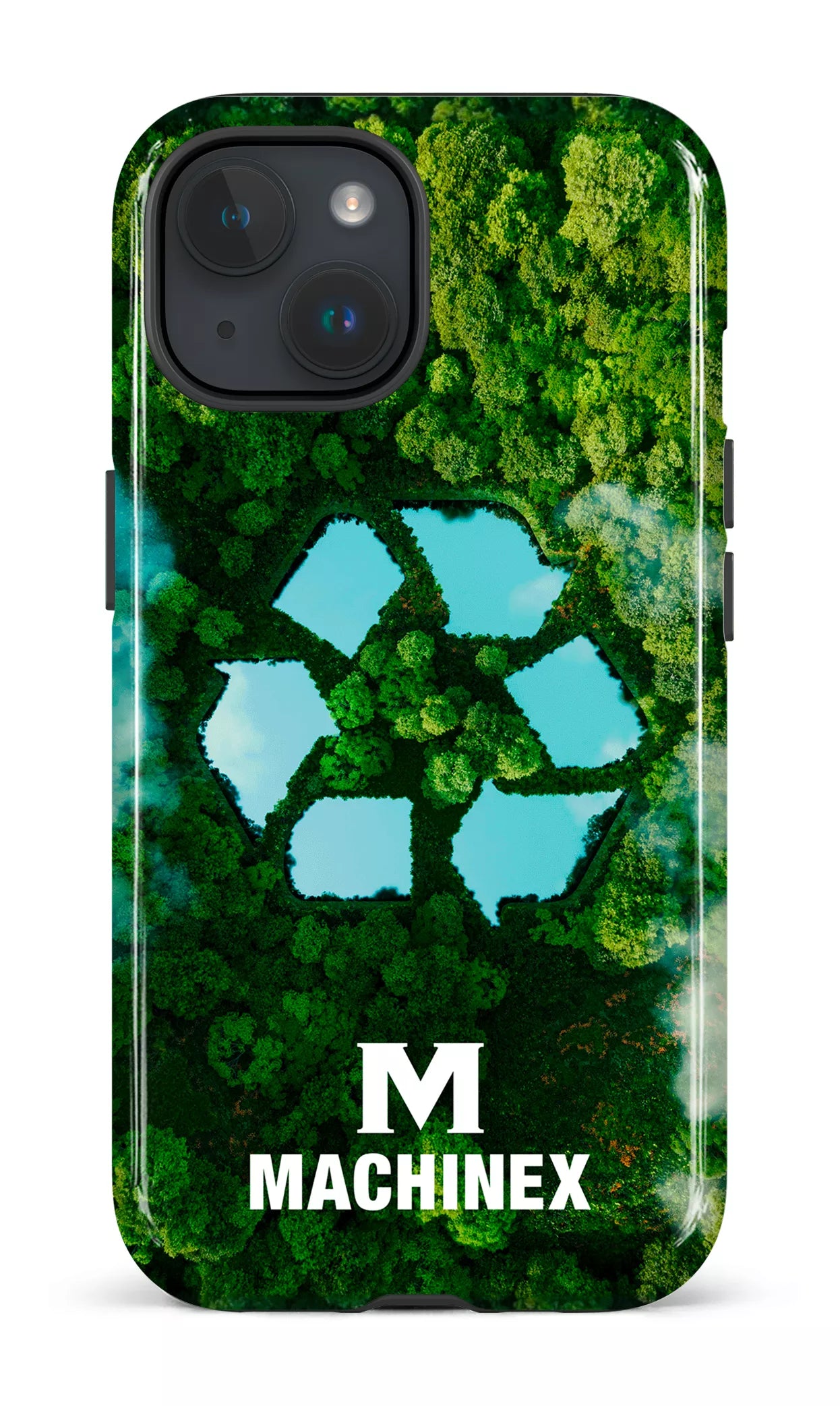 iPhone 15 Tough (Gloss) Recyclage - Machinex -