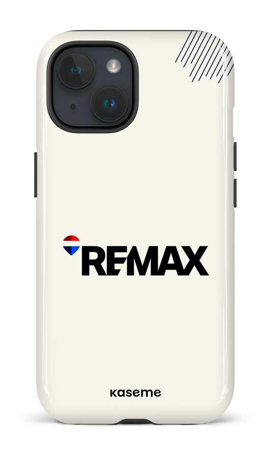 iPhone 15 Tough (Gloss) Remax Crème -