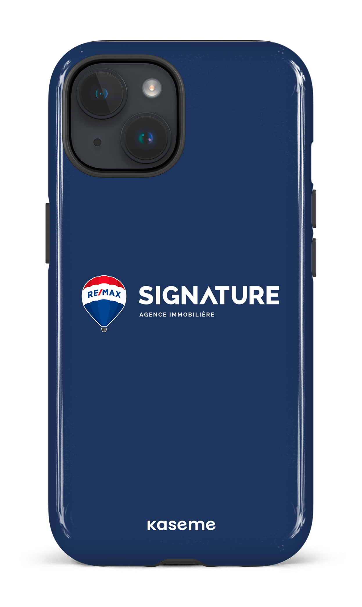 iPhone 15 Tough (Gloss) Remax Signature Bleu -