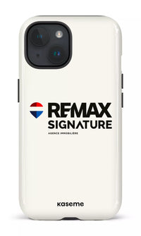 iPhone 15 Tough (Gloss) Remax Signature Crème -