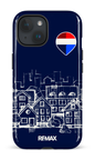 iPhone 15 Tough (Gloss) Remax Sketch Bleu -