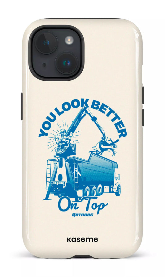 iPhone 15 Tough (Gloss) Rotobec Beige -