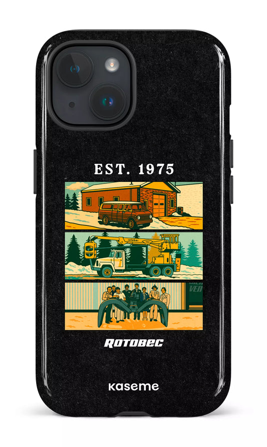 iPhone 15 Tough (Gloss) Rotobec Est. 1975 -