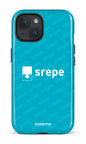 iPhone 15 Tough (Gloss) SREPE Pattern Turquoise -