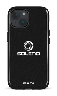 iPhone 15 Tough (Gloss) Soleno Noir -