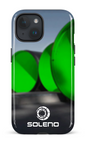 iPhone 15 Tough (Gloss) Soleno gros tuyaux vert -