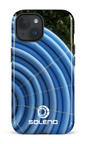 iPhone 15 Tough (Gloss) Soleno tuyau bleu -