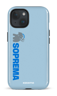iPhone 15 Tough (Gloss) Soprema Bleu -