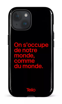 iPhone 15 Tough (Gloss) Telio Noir -