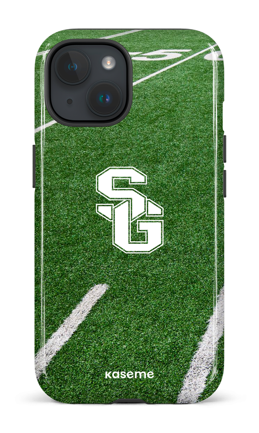 iPhone 15 Tough (Gloss) Terrain extérieur Dragons -