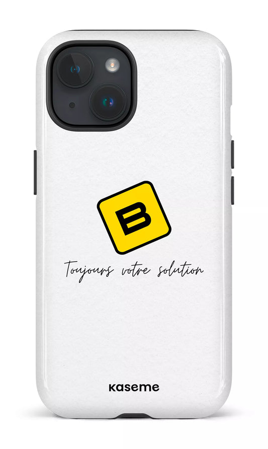 iPhone 15 Tough (Gloss) Toujours votre solution -