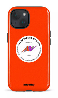 iPhone 15 Tough (Gloss) UltraViolet - Orange -