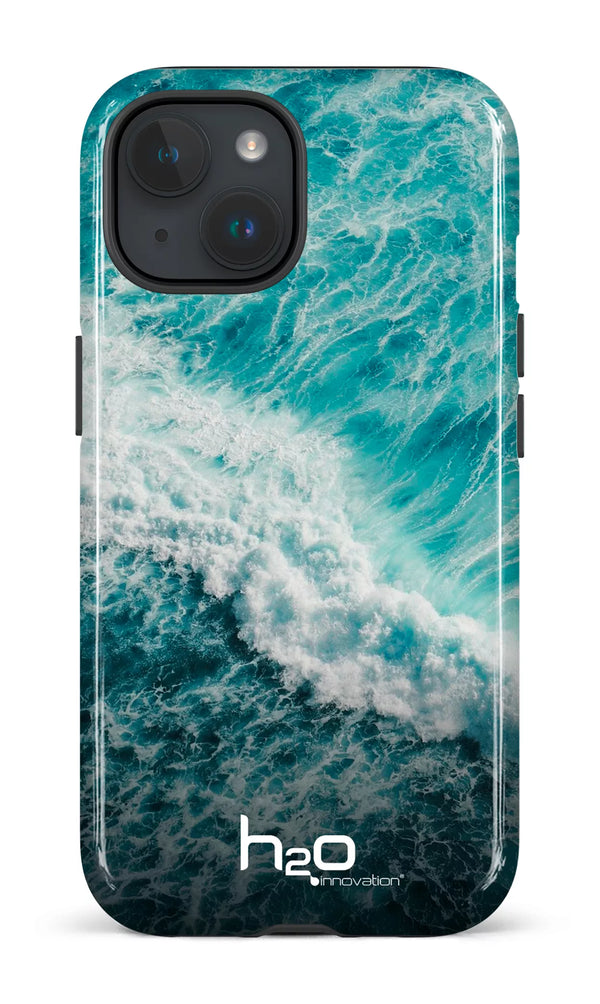 iPhone 15 Tough (Gloss) Wave by H2O -