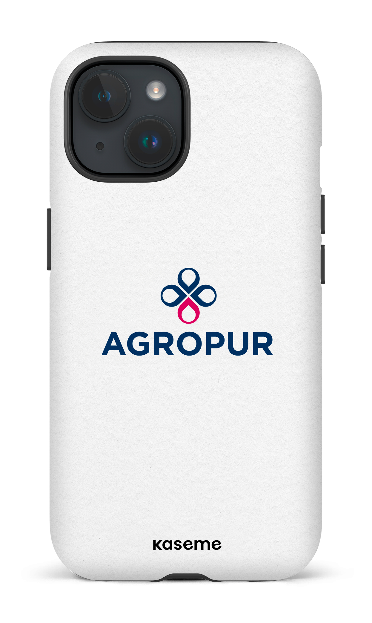iPhone 15 Tough (Matte) Agropur Blanc -