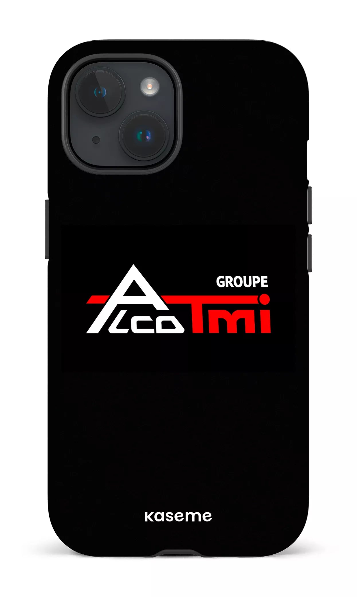 iPhone 15 Tough (Matte) AlcoTMI Noir -