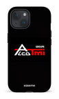 iPhone 15 Tough (Matte) AlcoTMI Noir -