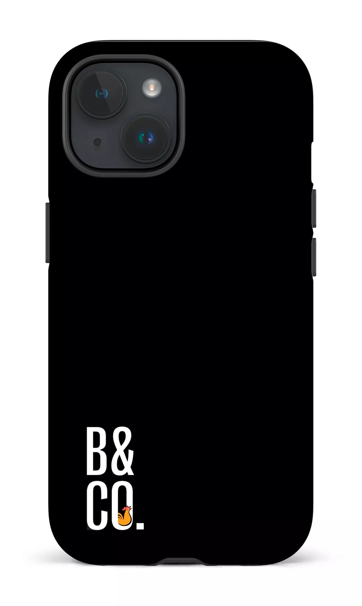 iPhone 15 Tough (Matte) B&Co Noir -