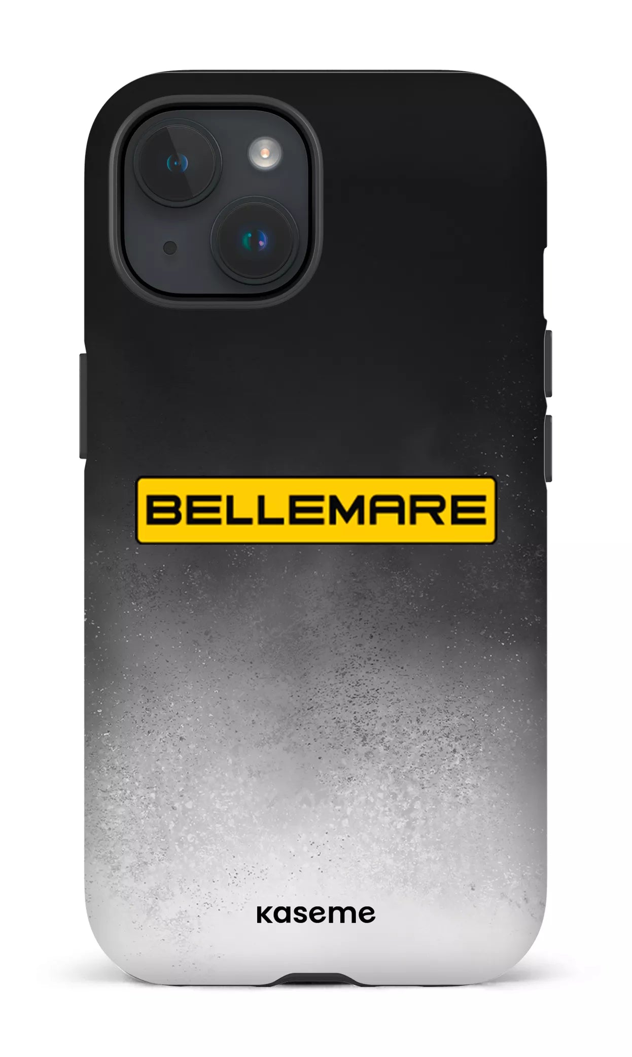 iPhone 15 Tough (Matte) Bellemarre Noir et Blanc -