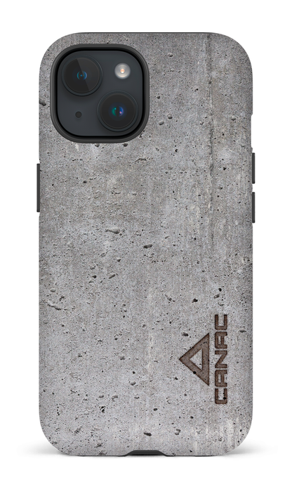 iPhone 15 Tough (Matte) Béton par Canac -