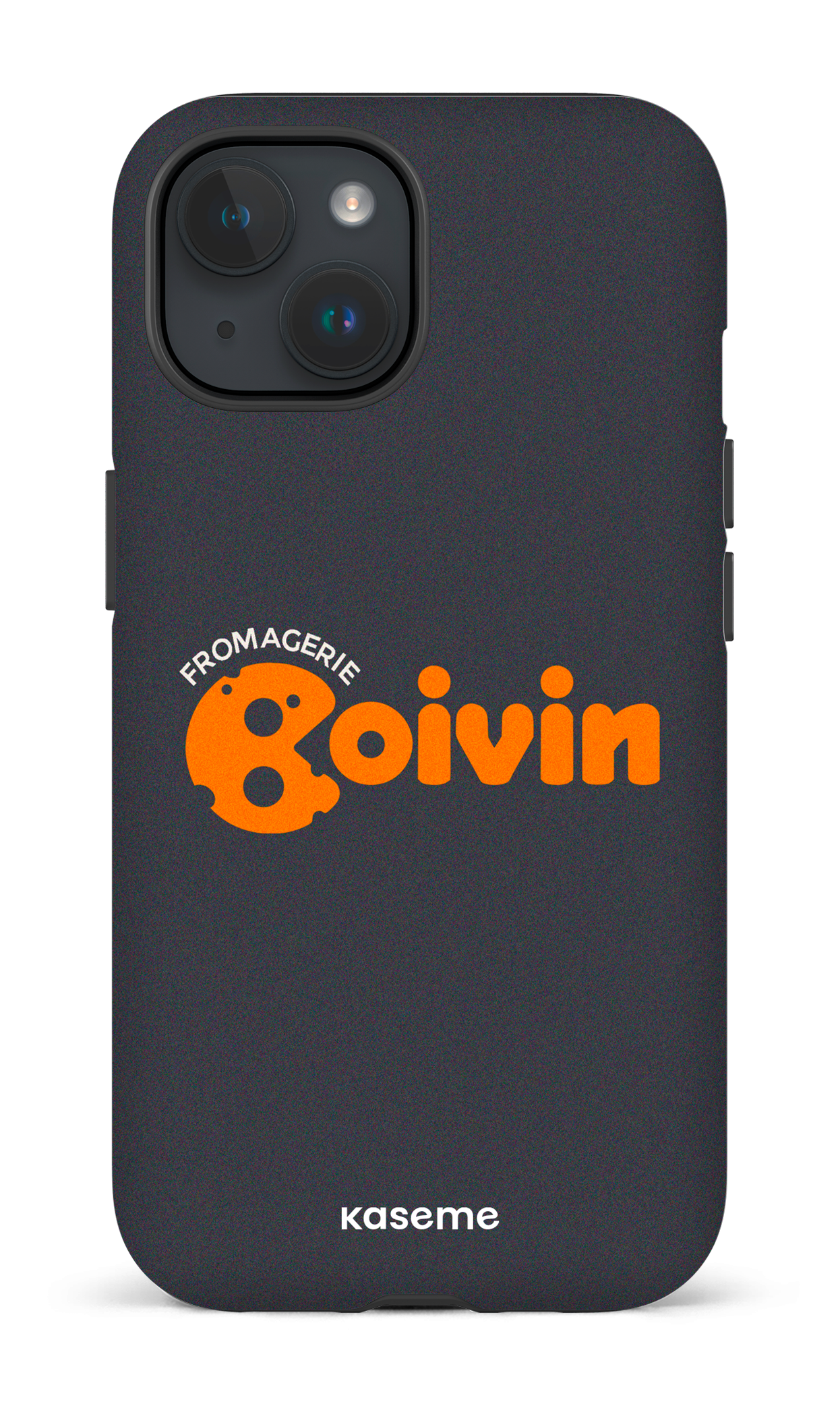iPhone 15 Tough (Matte) Boivin Gris -