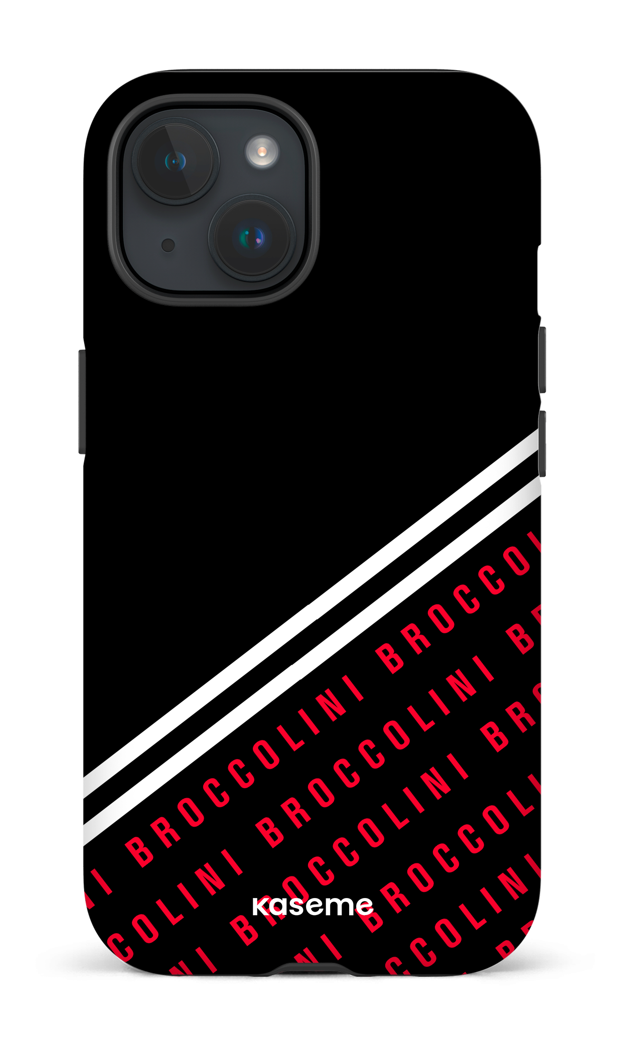 iPhone 15 Tough (Matte) Broccolini Noir -