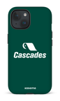 iPhone 15 Tough (Matte) Cascades Vert -