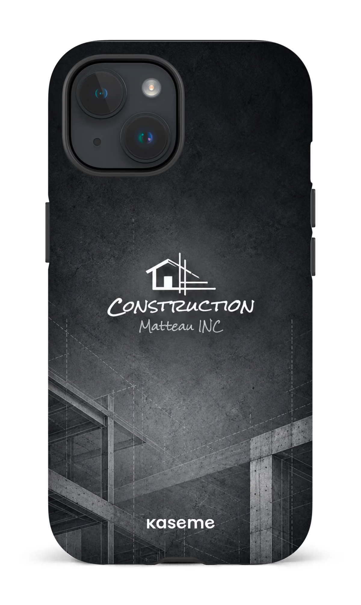 iPhone 15 Tough (Matte) Construction Matteau -