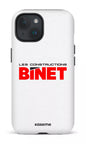 iPhone 15 Tough (Matte) Constructions Binet Blanc -