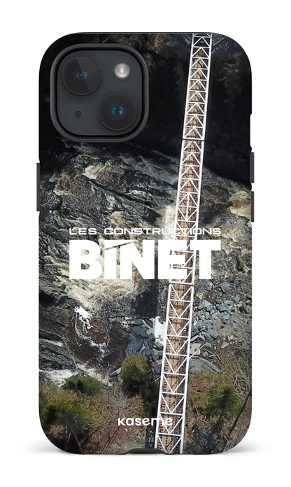 iPhone 15 Tough (Matte) Constructions Binet Pont -