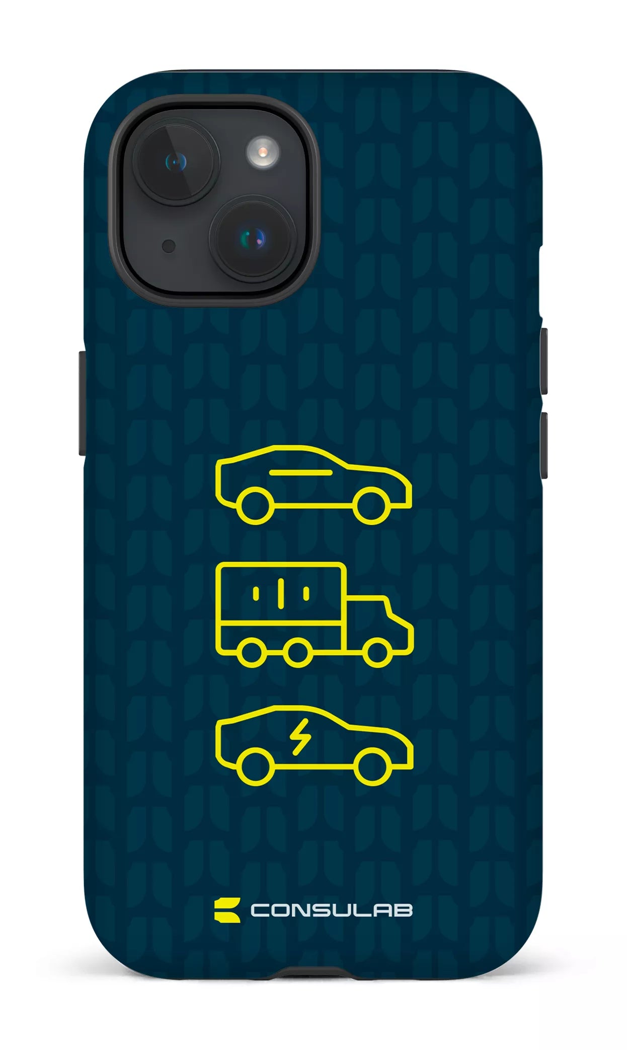 iPhone 15 Tough (Matte) Consulab Voitures -