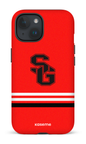 iPhone 15 Tough (Matte) Dragons PSG Rouge -