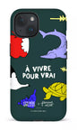 iPhone 15 Tough (Matte) Fragments de Chaudière-Appalaches par TCA -