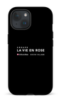 iPhone 15 Tough (Matte) Groupe LVER Noir -