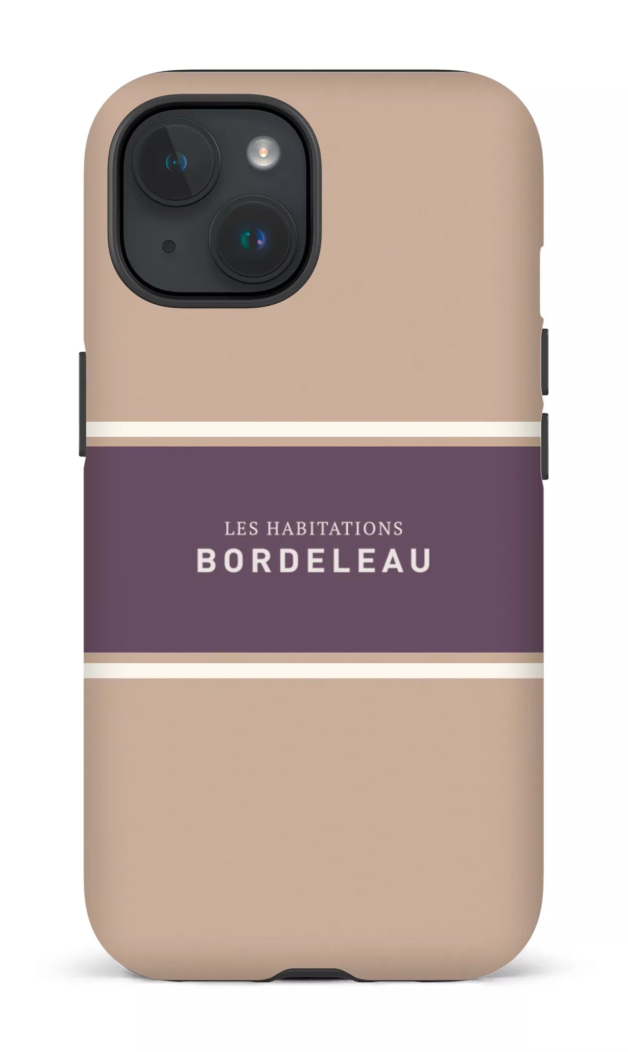 iPhone 15 Tough (Matte) HB Beige -