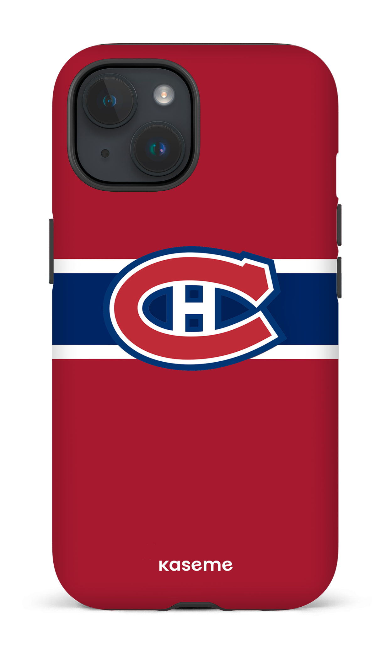 iPhone 15 Tough (Matte) Habs Jersey -